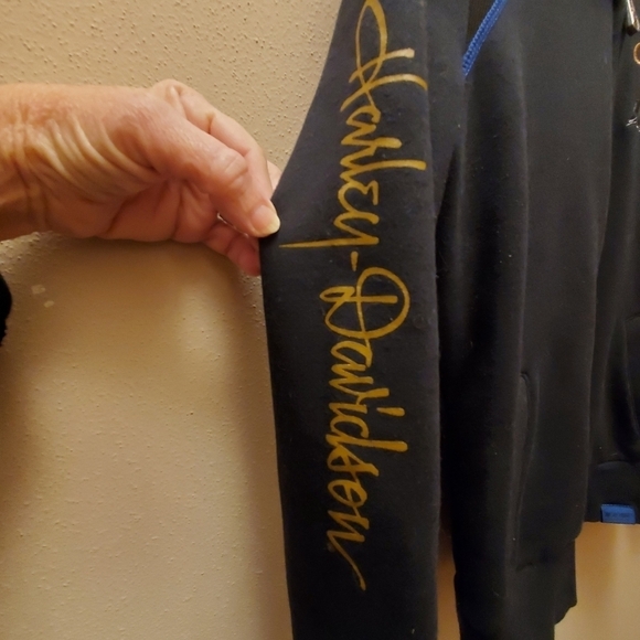 Womens size small Harley-Davidson  black hoodie 115th super comfy - Picture 5 of 12